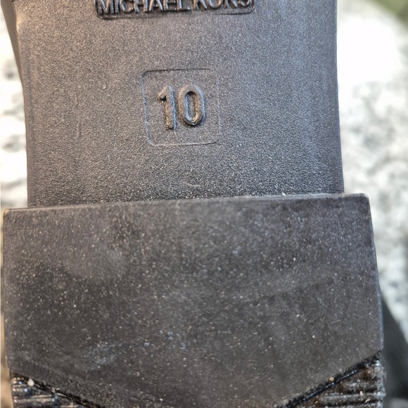 Michael Kors Black Rain Boots - Picture 6 of 6